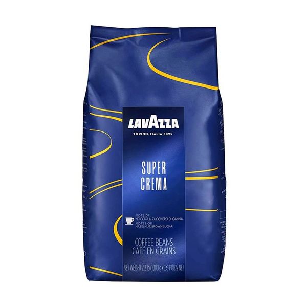 Lavazza Super Crema Espresso Whole Bean Coffee